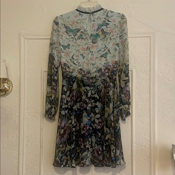 Ted Baker Garden Dress. Size 0 - Picture 3 of 8